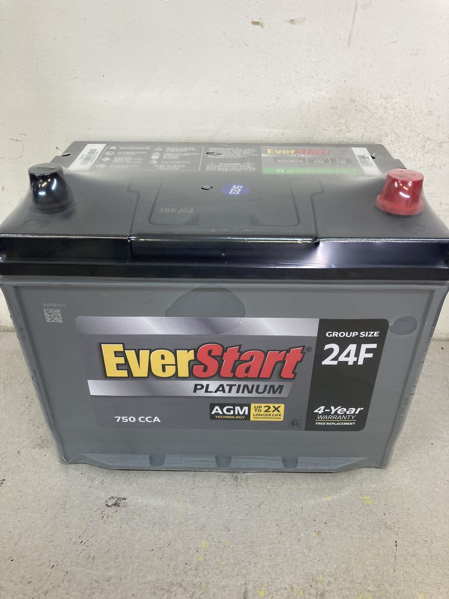 Car battery ever start platinum gel AGM size 24F and more AGM batteries for different type of vehicles for sale