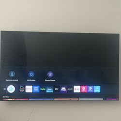 75 inch  Smart Tv Samsung Mount Included