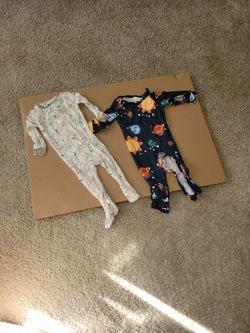 Boys Size 9-12 Months One Piece Pajamas 