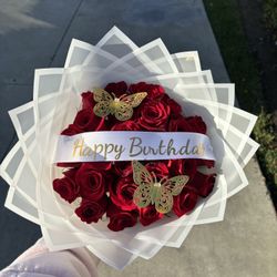 25 Red Rose Bouquet 