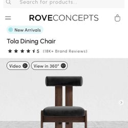 Rove Concepts Tola Dining Chairs (Black) (2)