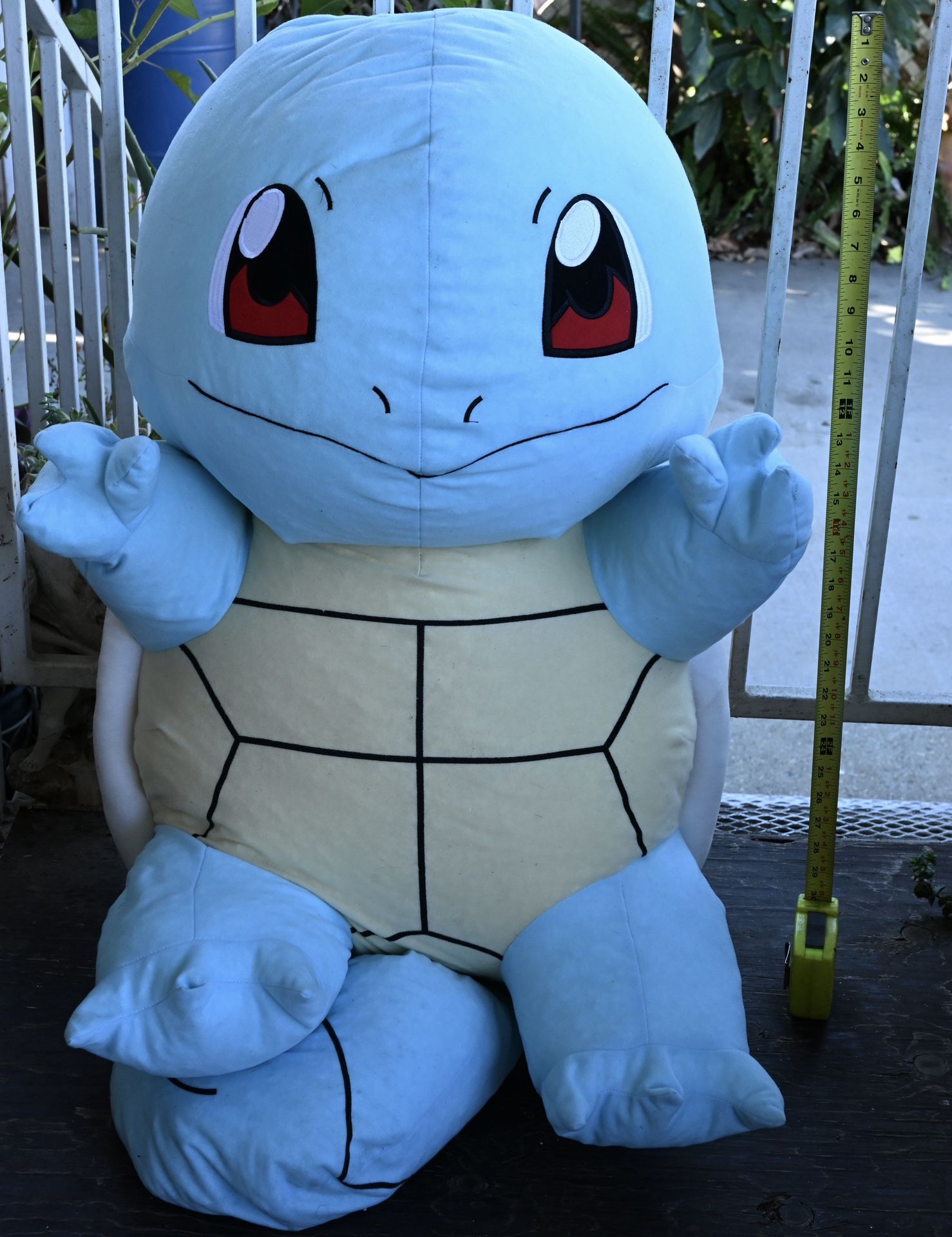 Giant Jumbo 45 Inch Fair Prize Squirtle Pokémon Plush