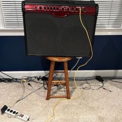 Spider 100 W Twin Combo Amp With Foot Pedal
