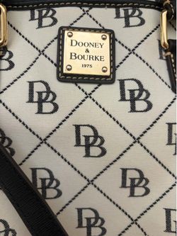 DOONEY N BOURKE CANVAS SHOULDER BAG