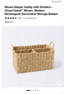 Cloud island Diaper Caddy