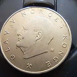 1935 NORWAY 5 KRONER