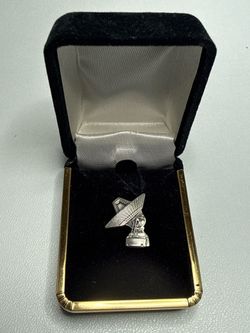 Sterling Silver Radio Telescope Astronomy Pi