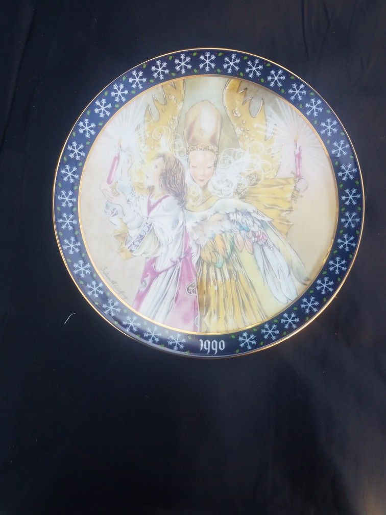 German Christmas Collector Plates