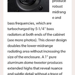High-end Speakers