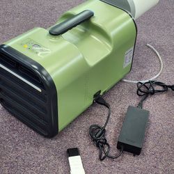 Portable Air Conditioner ROG3, 4500 BTU, with Remote Control, Exhaust Vent, & Condensation Drain Hose in Box