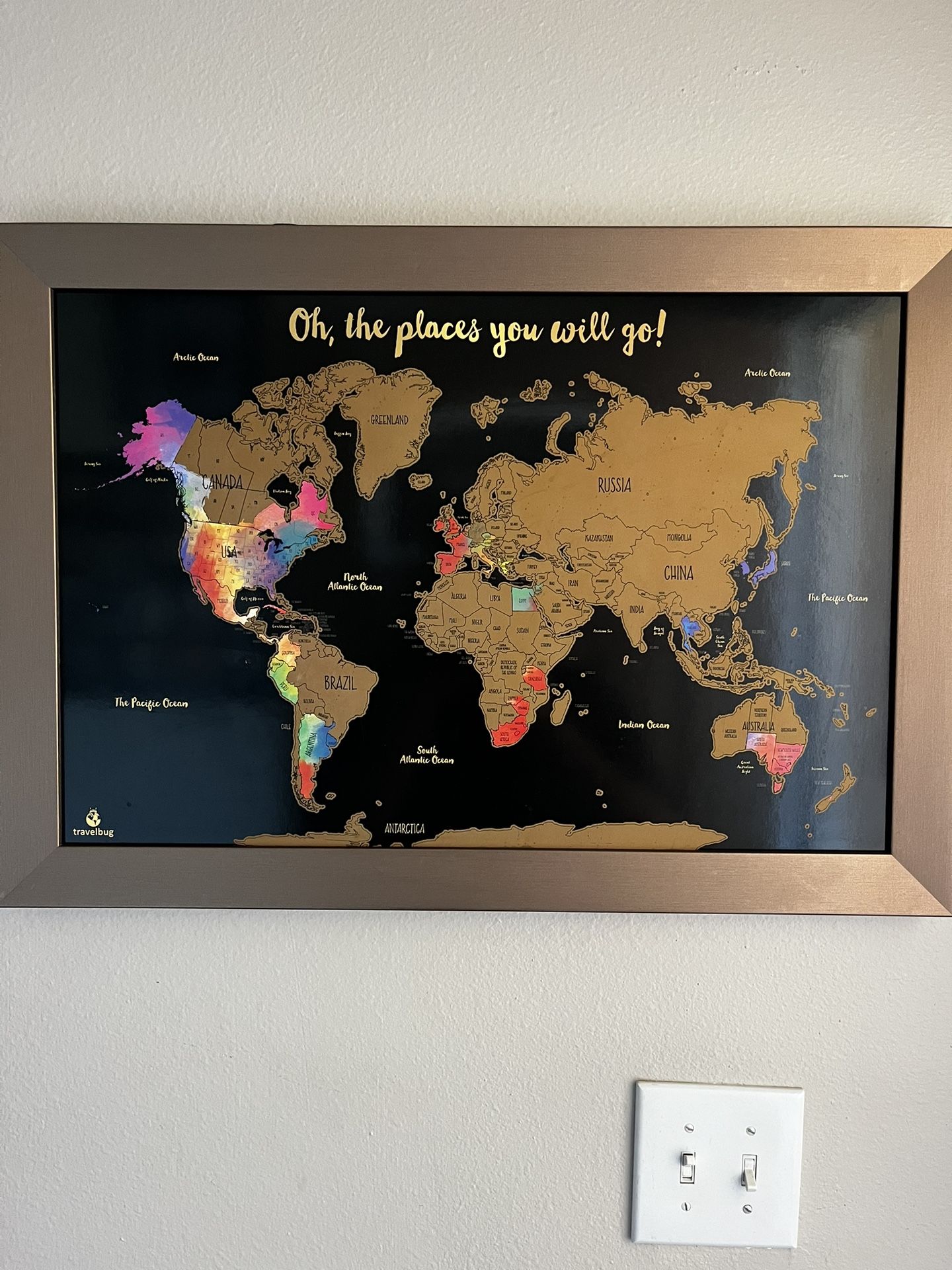 World Scratch Map (New Not Used)