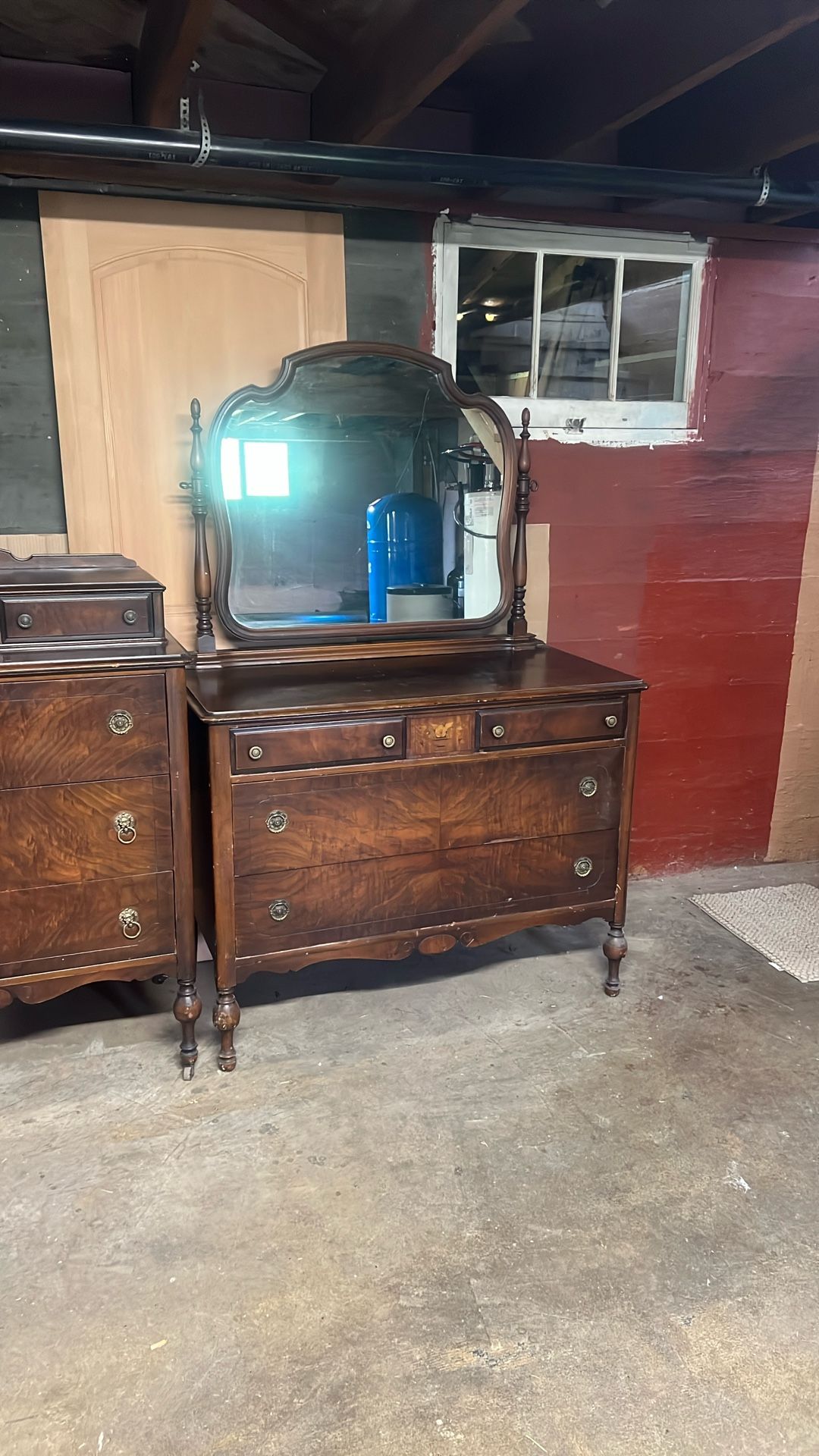 Antique Dresser Set