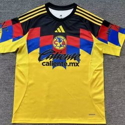 Soccer America america 🦅🦅las home and away local visitante aguilas New Jersey 2025- 2026 fan version player version small to 4xl tricampeon futbo