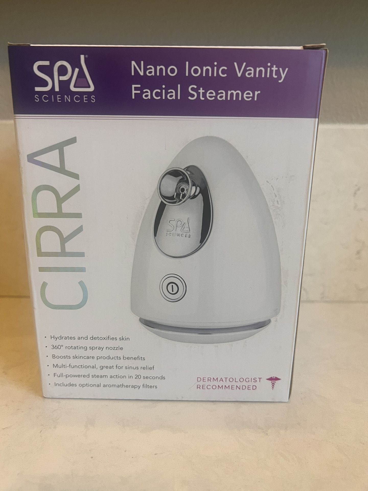 CIRRA NANO IONIC VANITY FACIAL STEAMER