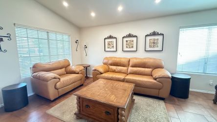 Saddleback Sofa & Chair