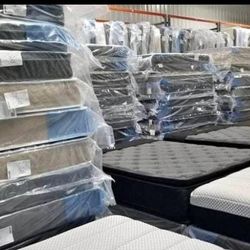Today Delivery !! > Mattress and box Spring and metal frame available
