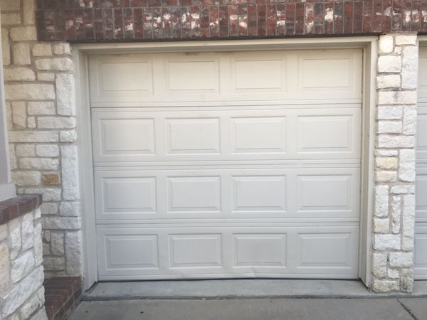 Used 8x7 garage door. for Sale in Arlington, TX - OfferUp