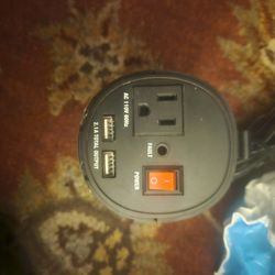 Power Inverter With Dual USB Ports