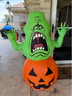 Slimer ghostbusters Halloween inflatable