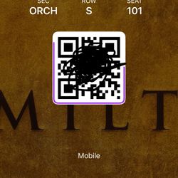 4 Tickets To Hamilton In New York  Aug 16 7pm
