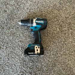Makita XPH12 Drill With 18v Lithium Battery 
