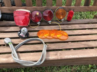 Trailer lights n stove electric connection