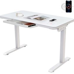 Standing Desk with Storage with Touchscreen Controller