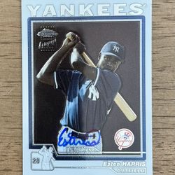 2004 Topps Chrome ESTEE HARRIS First Year SP AUTO #237 New York Yankees