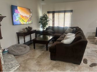 Living room sectional large couch