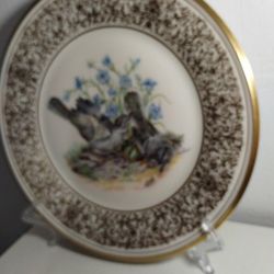 LENOX PORCELAIN MOCKINGBIRDS PLATE 10.75"