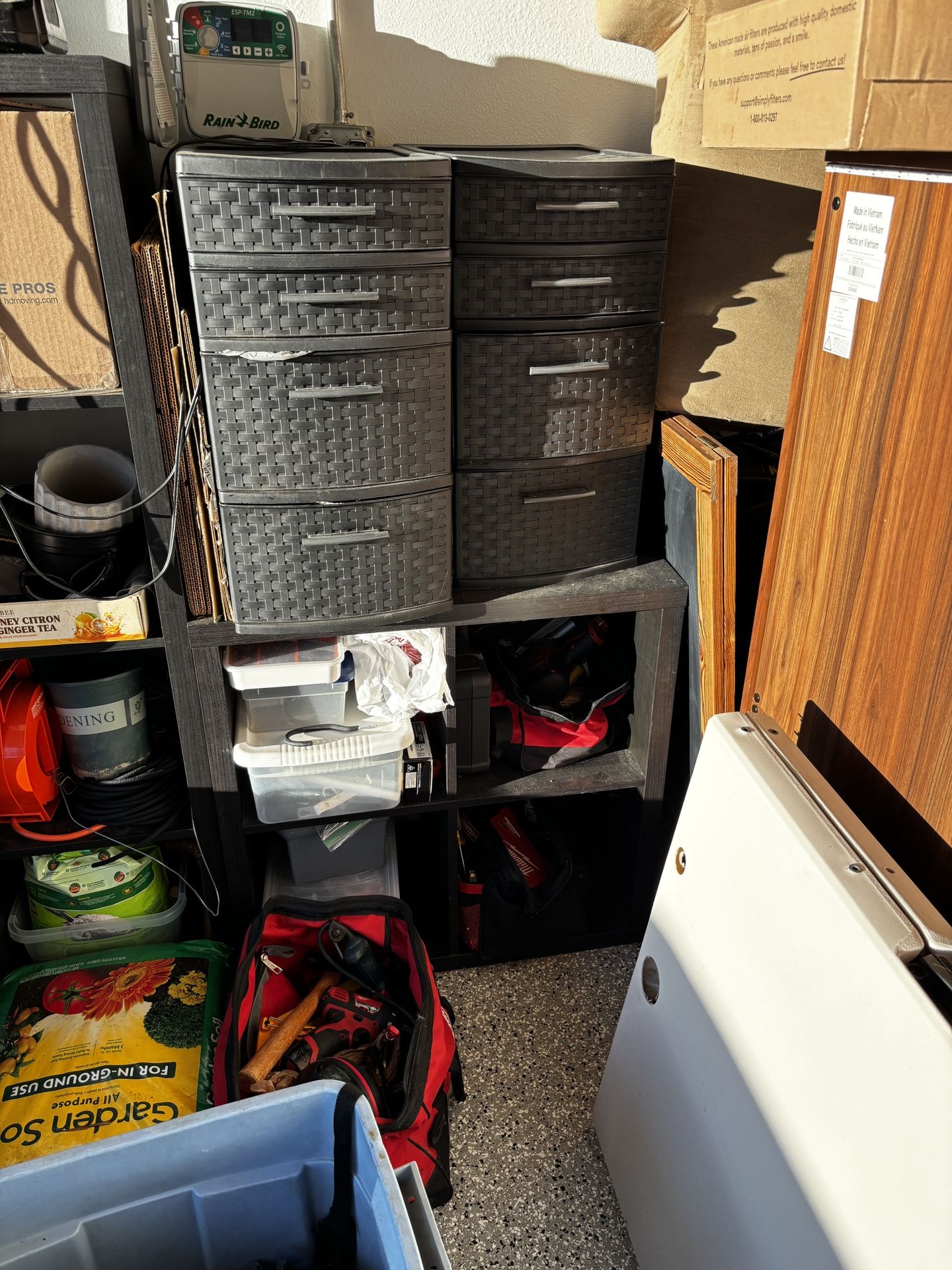 IKEA Kallax Black Storage 4-Cube Organizer