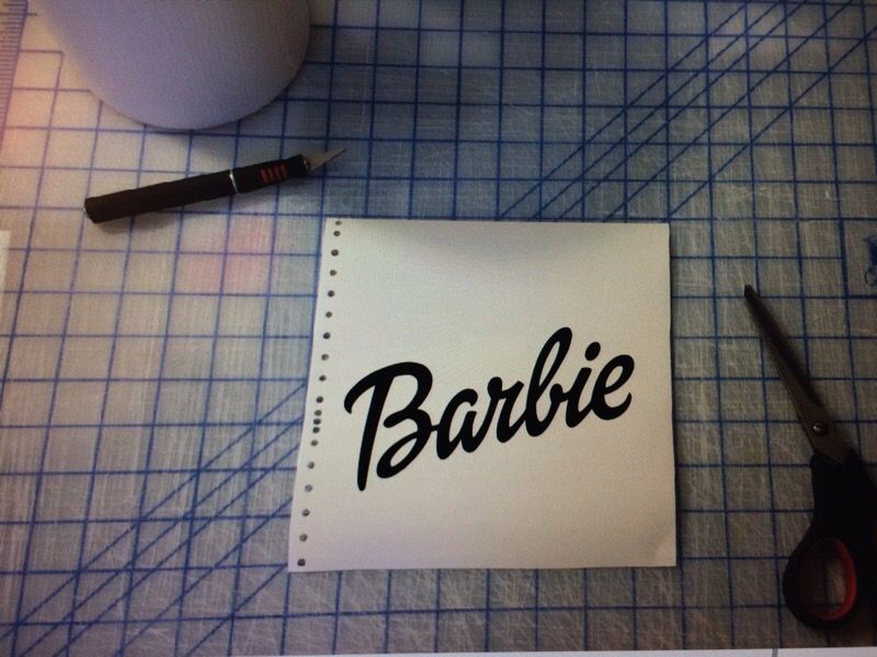 Barbie Sticker