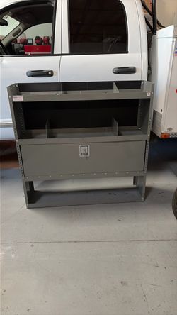 Truck or van shelf