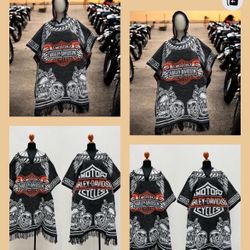Harley Davidson Poncho-Gaban🔶