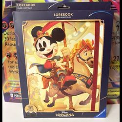 NEW Disney Lorcana Fabled 9-Pocket Portfolio - Mickey Minnie Mouse - Attack of the Vine