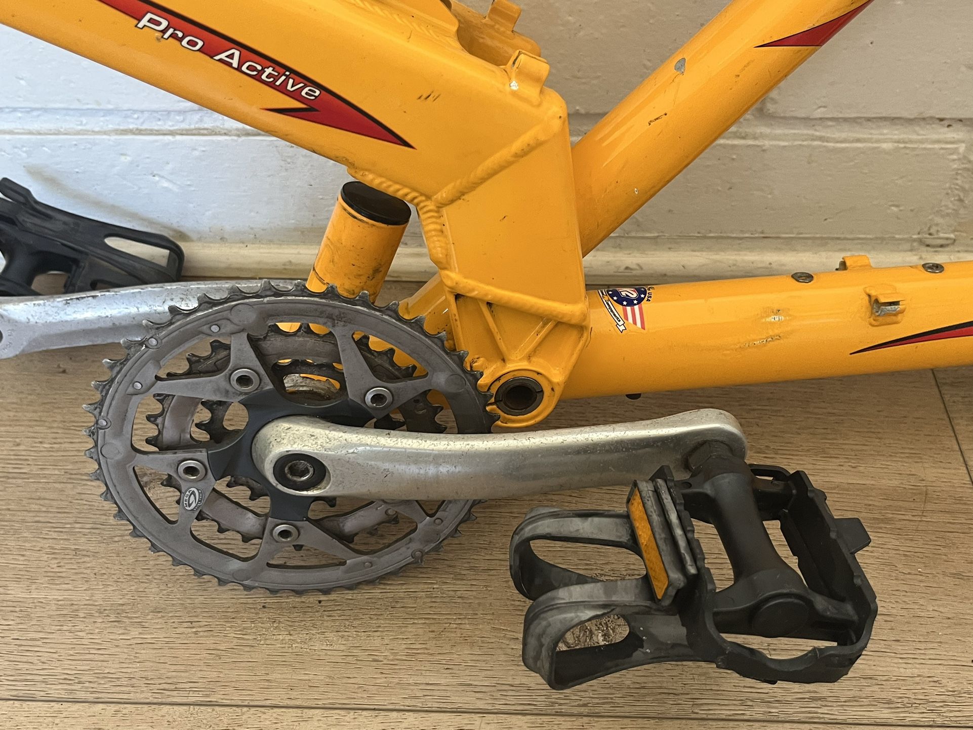 K2 MTB アルミフレーム 真鍮色っぽいゴールド OLD MTB 26インチ K2 MTB