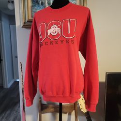 Size XL Red OSU Buckeyes Sweatshirt 