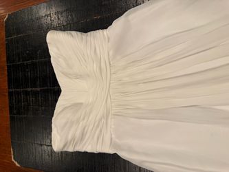Formal shite gown dress size 8