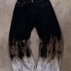 Rick Owens Geth Jeans Selvage Denim 