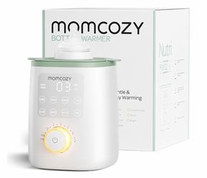 Momcozy Baby Bottle Warmer for Breast Milk Formula Food, Fullest Nutrients Preserved, Fast Heat, Night Light for Nighttime Breastfeeding, One-Touch Ea