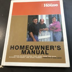 Home Owners Manual Book