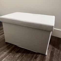 Beige Ottoman Bench