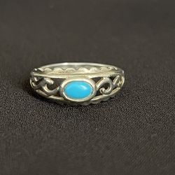 Vintage Silver Ring Size 9