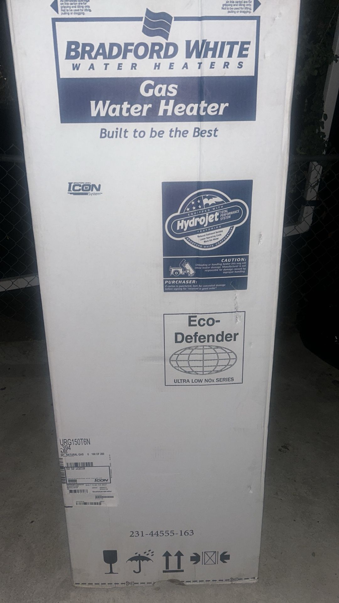 50 Gallon Bradford White Water Heater 💦💧
