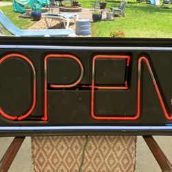 Neon “open Sign”