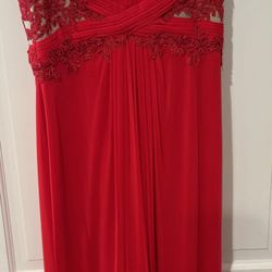 Red Prom/ Wedding Guest Dress