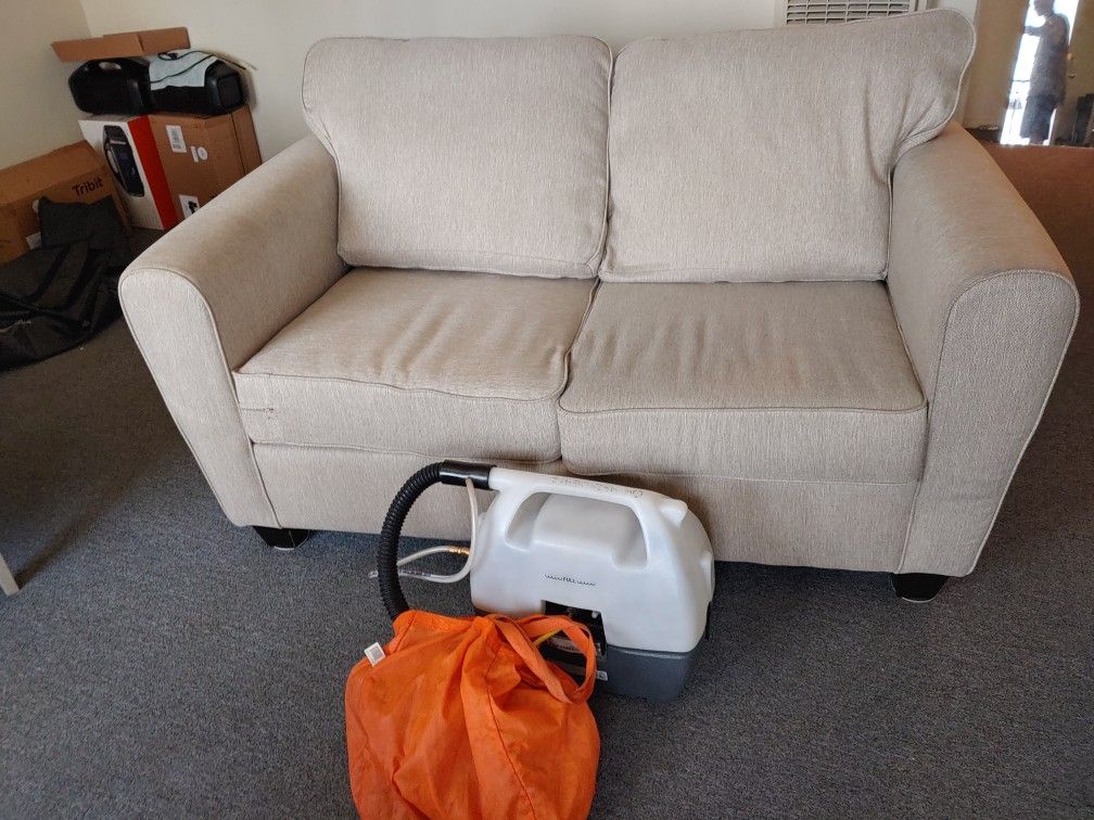 Sofa Freshly Cleaned