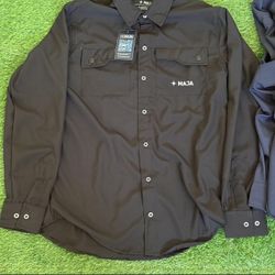 MAJA BUTTON-UP SHIRT (BLACK)