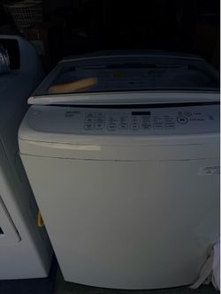 White washer and Dryer