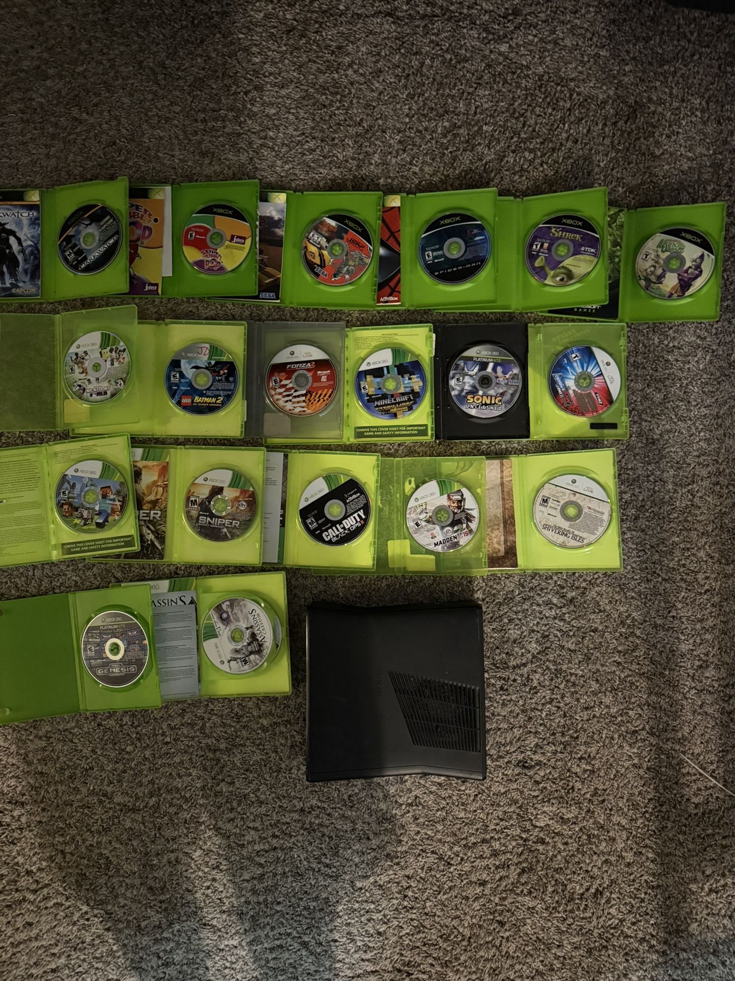 Xbox 360 With Games Or Best Offer